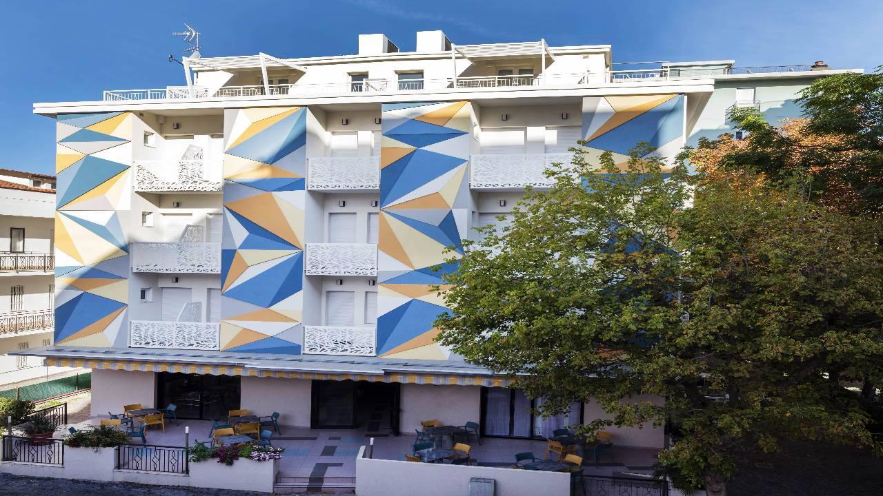 Color Hotel 리미니 외부 사진